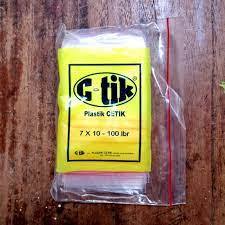 Plastik Klip 7x10 Sablon Obat
