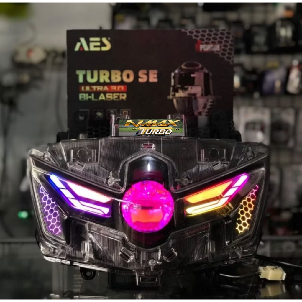 BILED NMAX NEO S CUSTOM BILED AES TURBO SE ULTRA BI-LASER 3 INCH / Biled Nmax Turbo