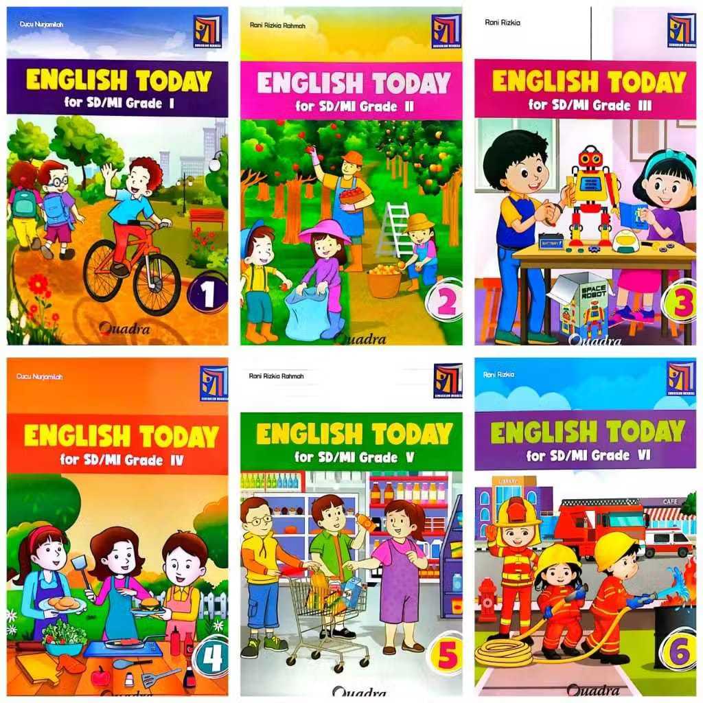 English Today SD/MI Quadra Kurikulum Merdeka
