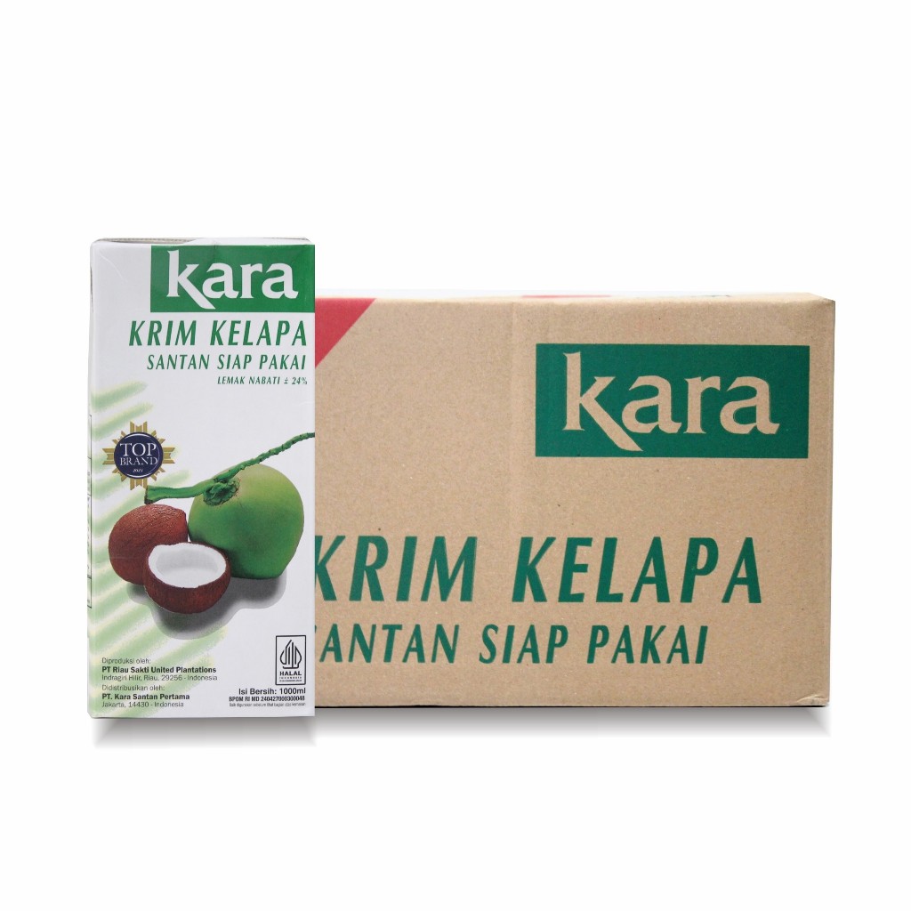 

Kara Santan Kelapa Siap Pakai 1000ml (isi 12) - KARTON