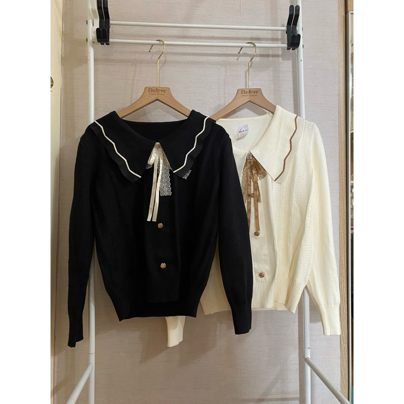 blouse korea rajut import/atasan import