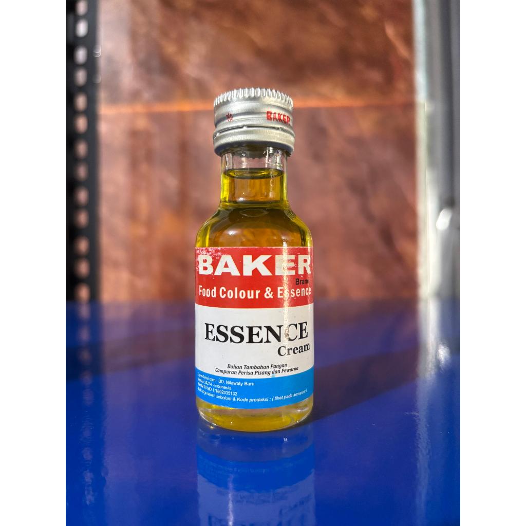 

BAKER Essence CREAM 28 ml Perisa Kue makanan minuman pudding ice cream HALAL