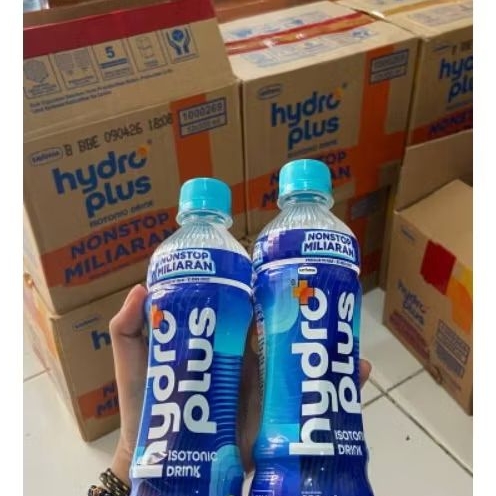 

hydro plus kemasan terbaru botol 350ml 10 dus