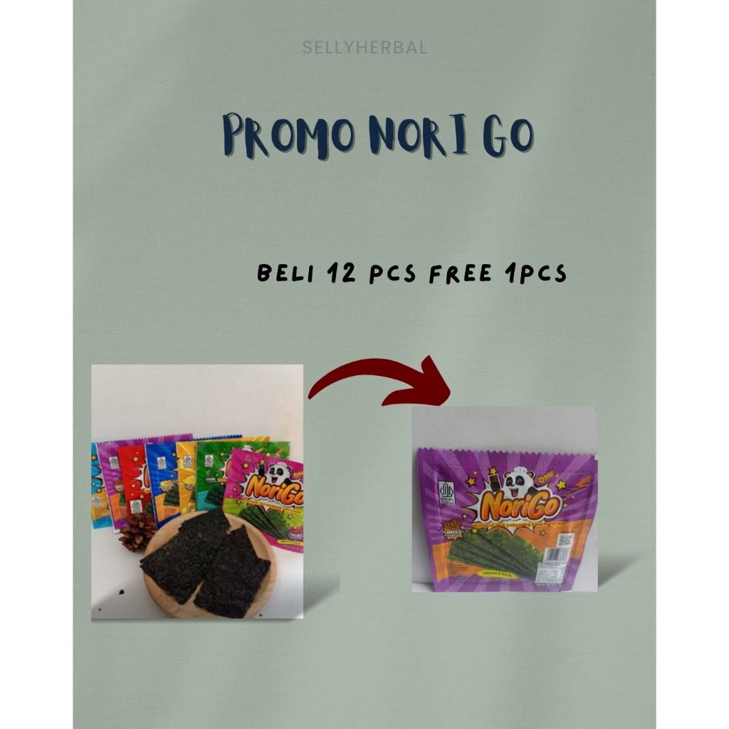 

Maknyuss1 Snack Rumput Laut Norigo ( 1 Box )