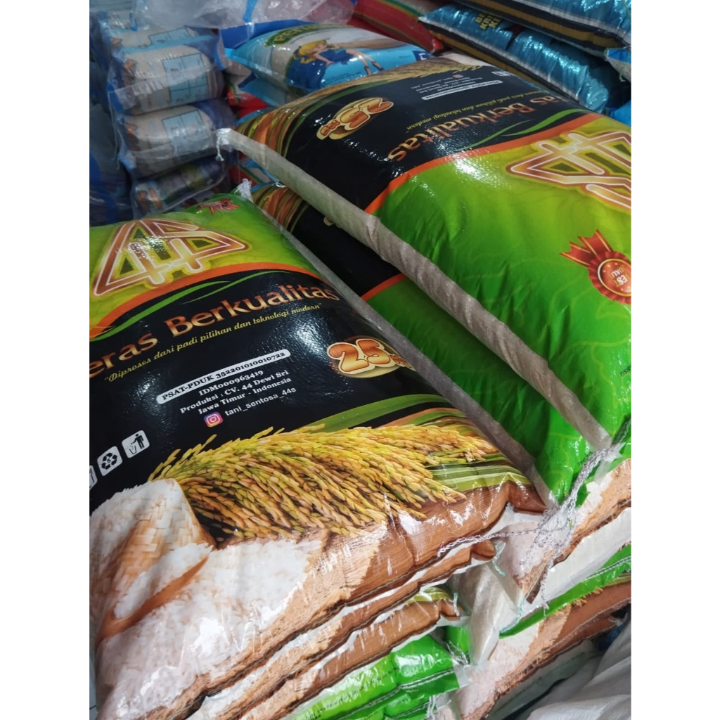 

Beras 44S Hijau 1 Sak