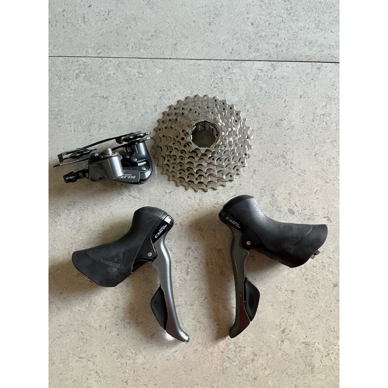 mini grupset claris : brifter kanan kiri, RD, Sprocket