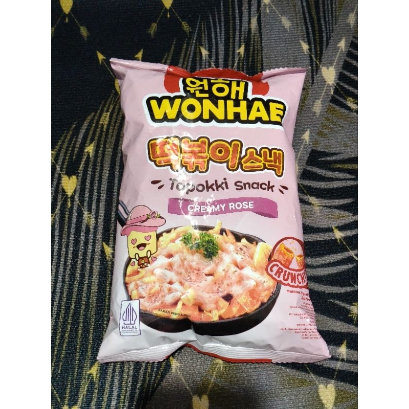 

Toppokki Snack creamy rose