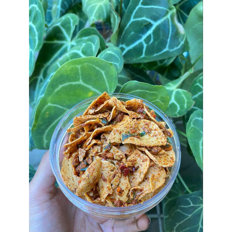 

BASRENG PEDAS DAUN JERUK 250 Gram