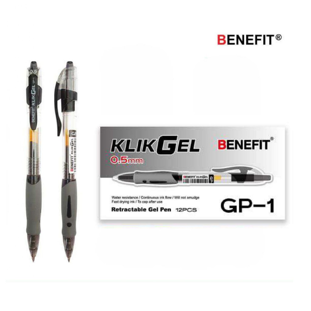 

BULPEN KLIK GEL 0.5mm GP-1 BENEFIT