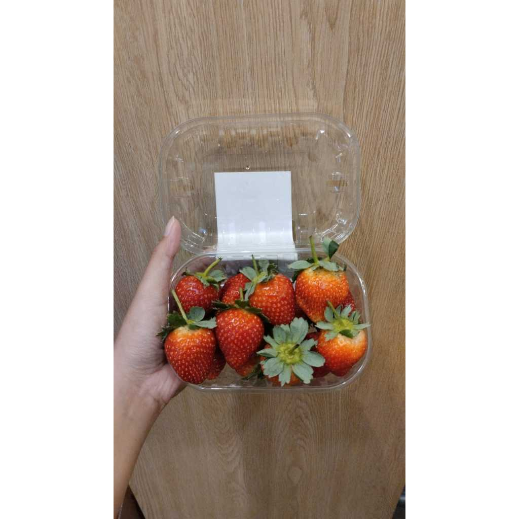 

Buah strawberry lokal organik 250gr