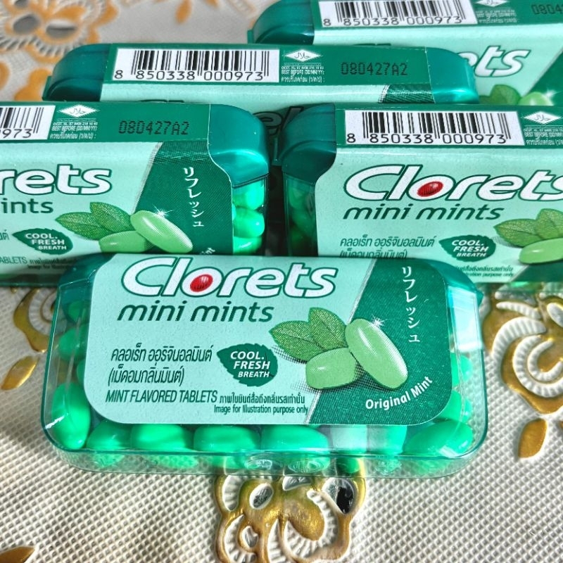 

Clorets Mini Mints Permen Pewangi Mulut Tahan Lama Rasa Mint Asli Thailand 12gr