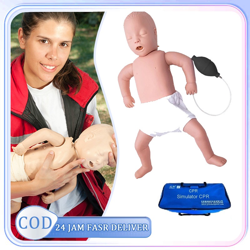 Infant Baby CPR-AED Manekin CPR Manikin Practi-Baby Prestan Untuk Aed Training