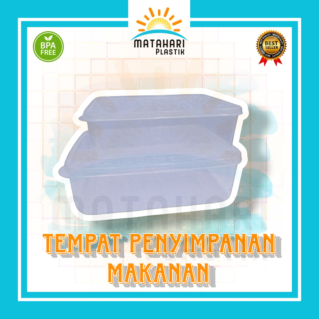 Tempat Penyimpanan/Kotak Penyimpanan/Seal ware segi 38/Tempat makanan/Seal ware segi 28/Seal ware Be