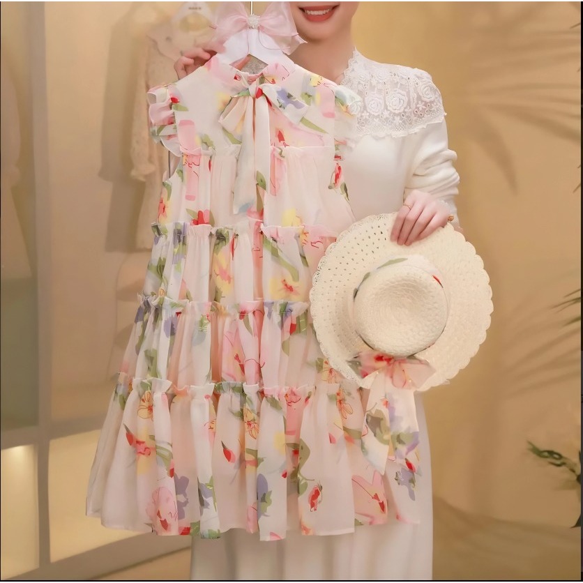 Gaun Anak Perempuan Usia Gaun Putri Pesta Ulang 1-9 Tahun Anak Perempuan Gaun Pakaian Anak-anak