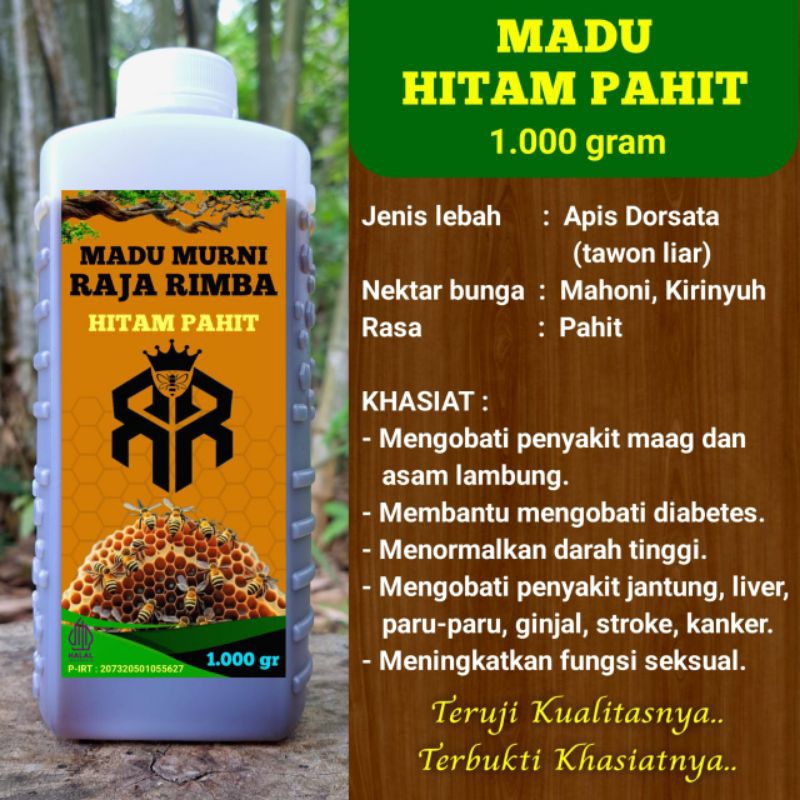 

Madu hutan super jenis madu Odeng asli tanpa campuran solusi untuk stamina dan pengobatan