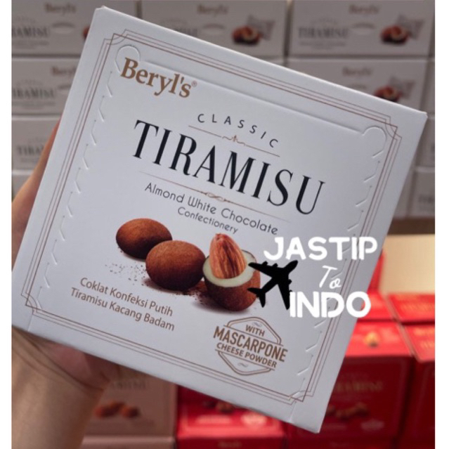 

Beryls Tiramisu Almond White Chocolate | Coklat Tiramisu Beryls Malaysia
