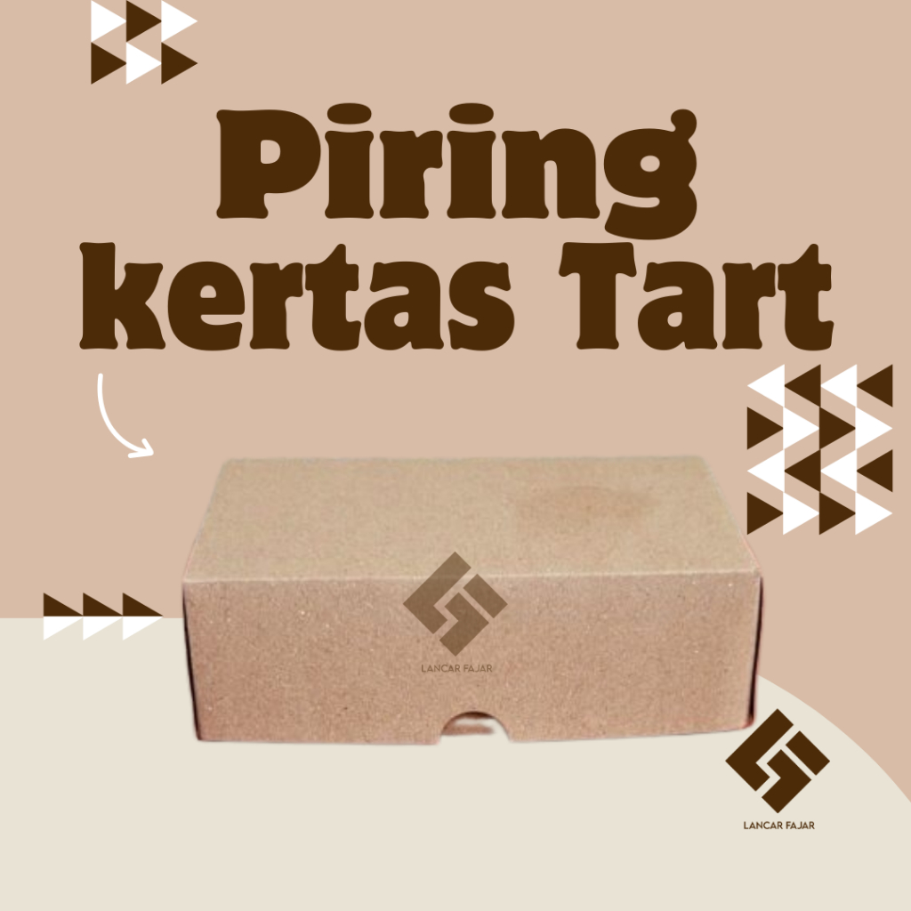 [100 lembar] kerdus coklat / kerdus snack / dos nasi / [310 GSM] Kotak Dus Kue R2 Jumbo 16x12.5x7 Re