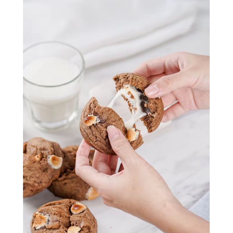 

VivaFlavor | Choco Smores Jumbo Cookies Chocolate Snacks