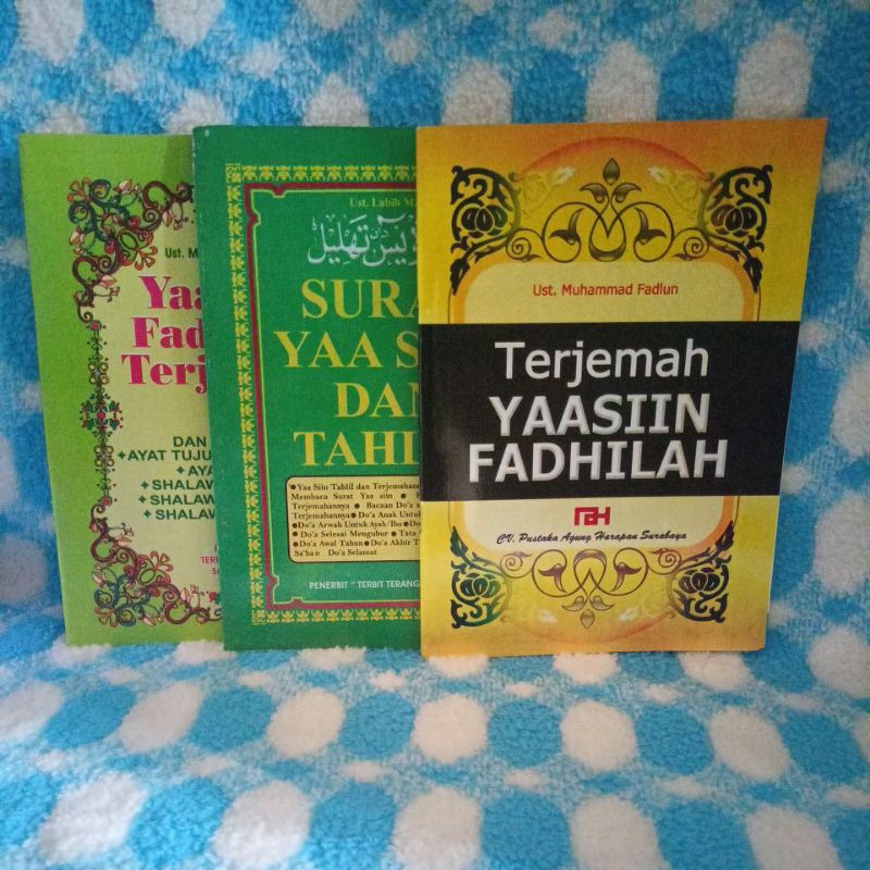 surat yaasin dan tahlil/yaasin Fadhilah terjemah