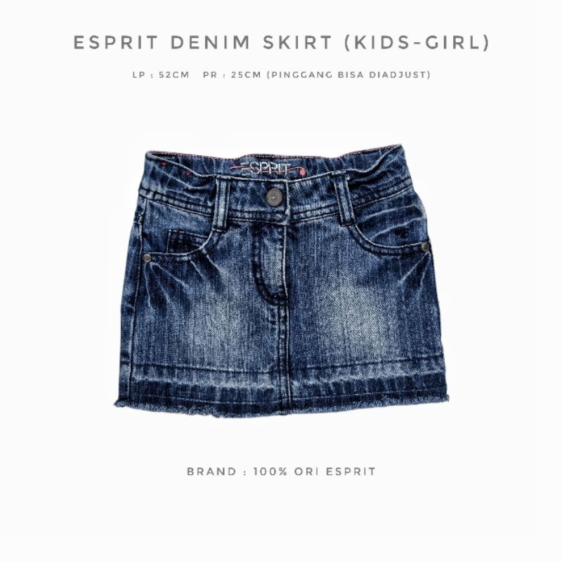 ESPRIT DENIM SKIRT (KIDS-GIRL)