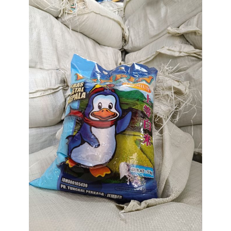 

Beras pin 5kg kemasan 1pcs premium punel