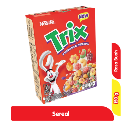 

Nestle Trix Cereal Rasa Buah 150 Gr Box 150Gr