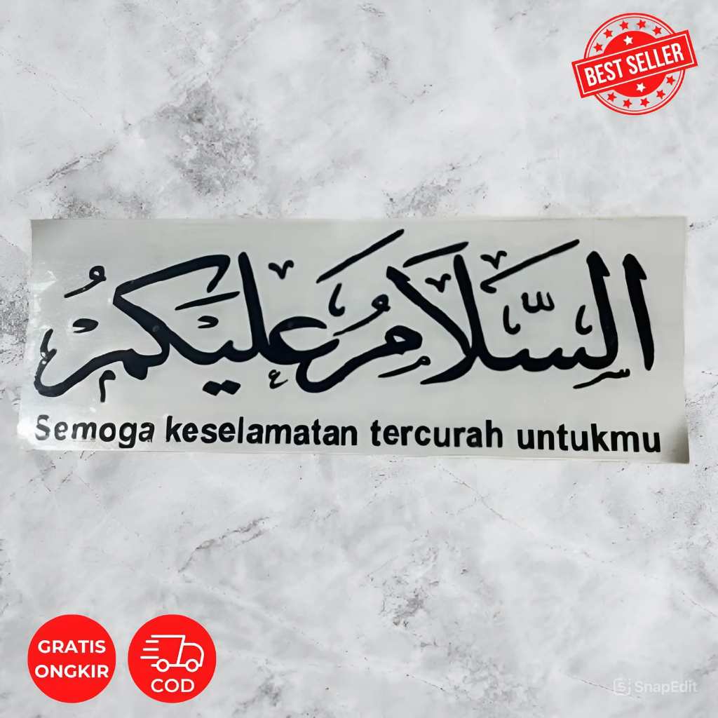 

STIKER CUTTING KALIMAT ASSALAMUALLAIKUM BESERTA ARTINYA
