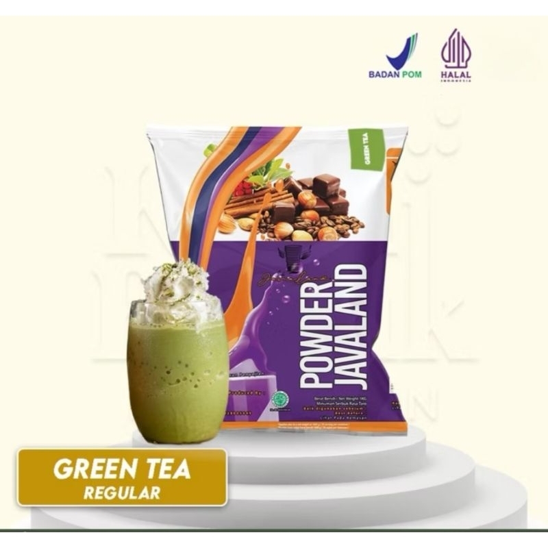 

Bubuk Minuman Green Tea Reguler 1kg Javaland