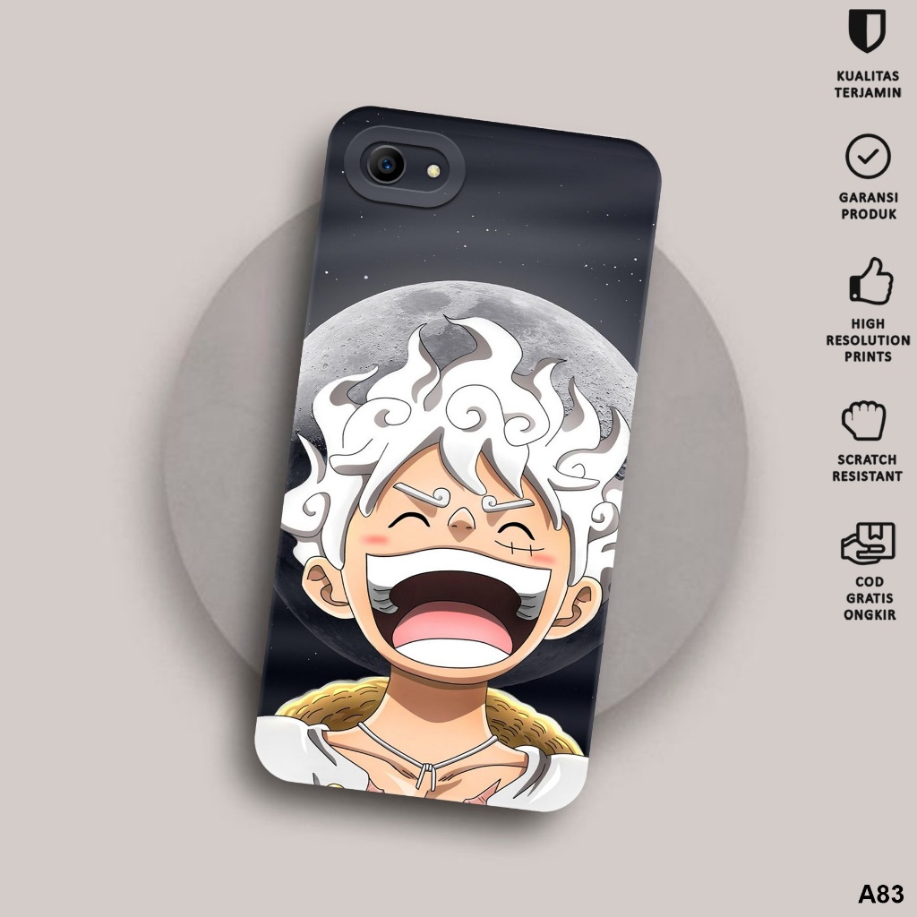 CASE OPPO A83 - Softcase OPPO A83 Motif Luffy - Case Pro Camera - Case Hp OPPO A83 - Casing Hp OPPO 