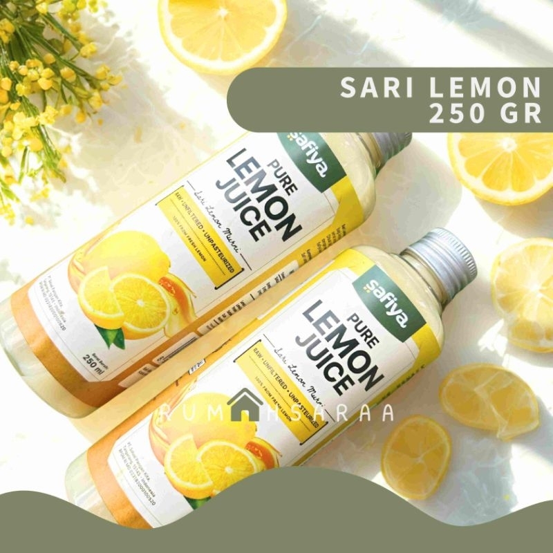 

SARI LEMON 250ML SAFIYA PURE LEMON FRESH