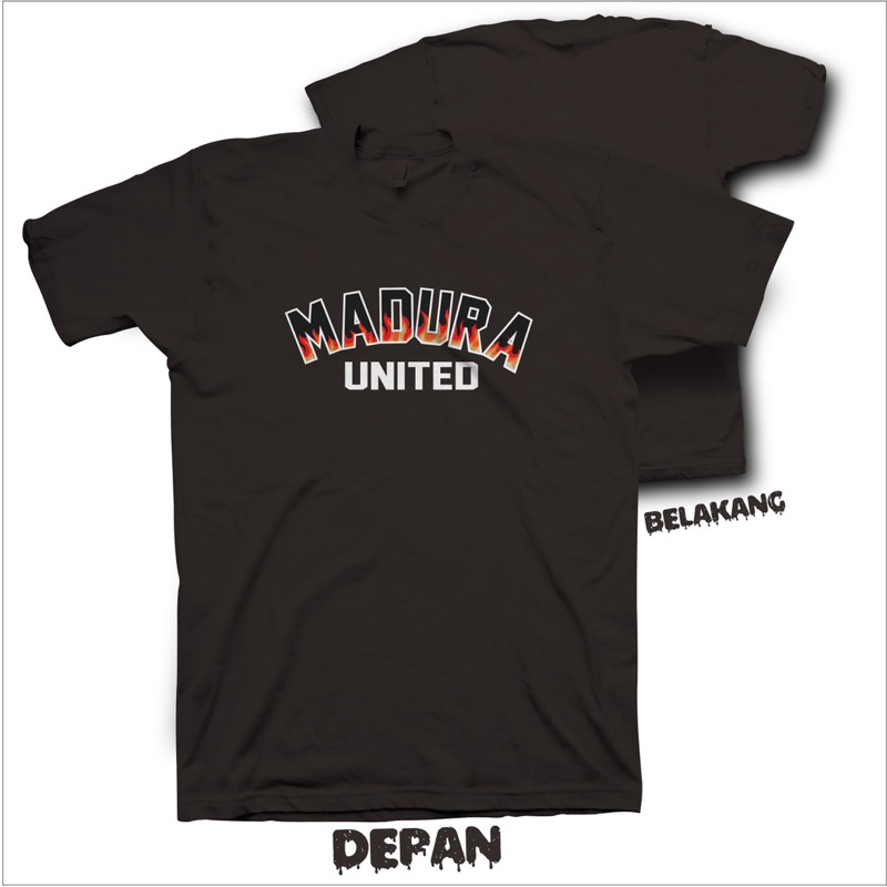 Kaos Madura United Motif Api/Kaos Supporter Madura United