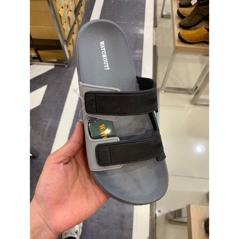 sandal flat pria/sandal karet pria WATCHOUT ori matahari
