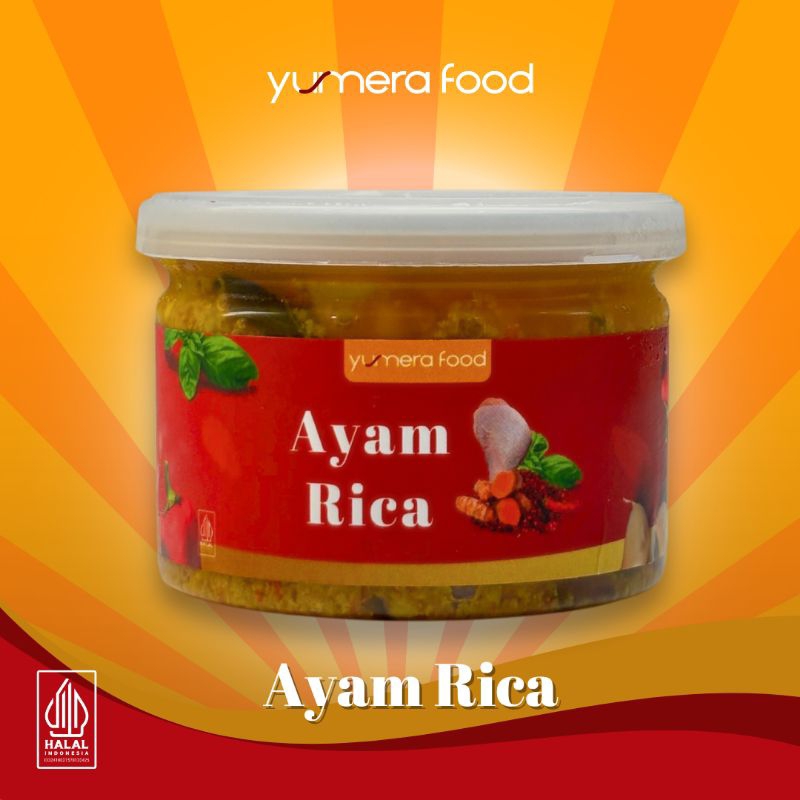 

Yumera Food – Ayam Rica / Sambal Rica / Rica Rica / Ayam Pedas / Makanan Lauk Siap Saji [145gr]