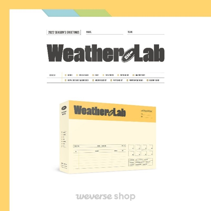 READY ENHYPEN SEASON GREETING 2022 WHEATERLAB SEALED