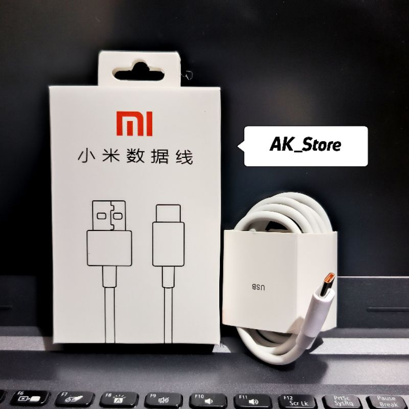 Kabel Data Ori Xiaomi Type-C | Kabel Charger  Redmi 8 9 Note 7 Note 8  Note 9