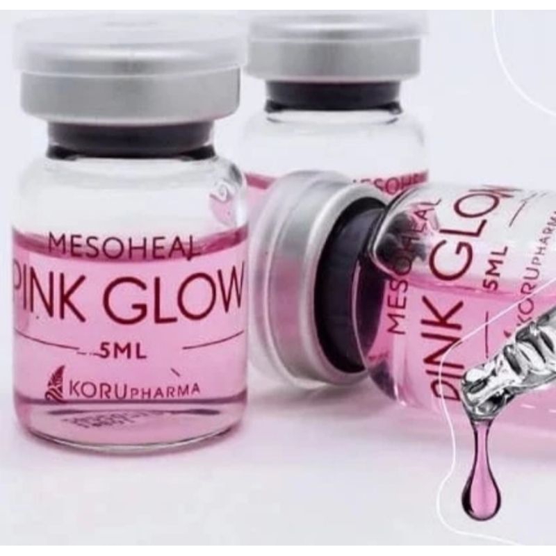 ECER // Pink Glow serum Korea skin dna salmon original