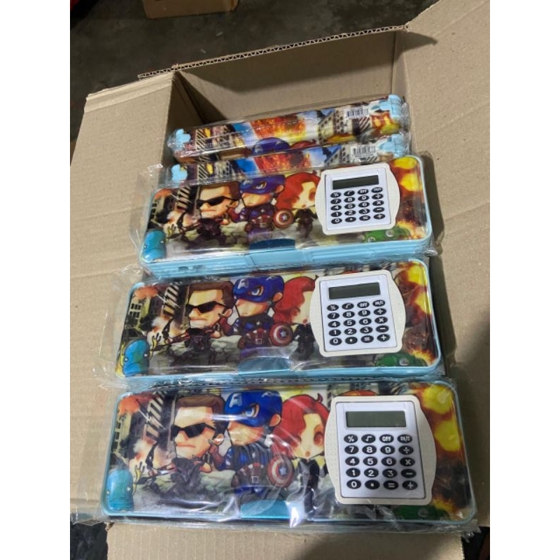 

Kotak pensil Maghnet Kalkulator 7.5x21.5/Tempat Pensil/Pencil Case/Tepak