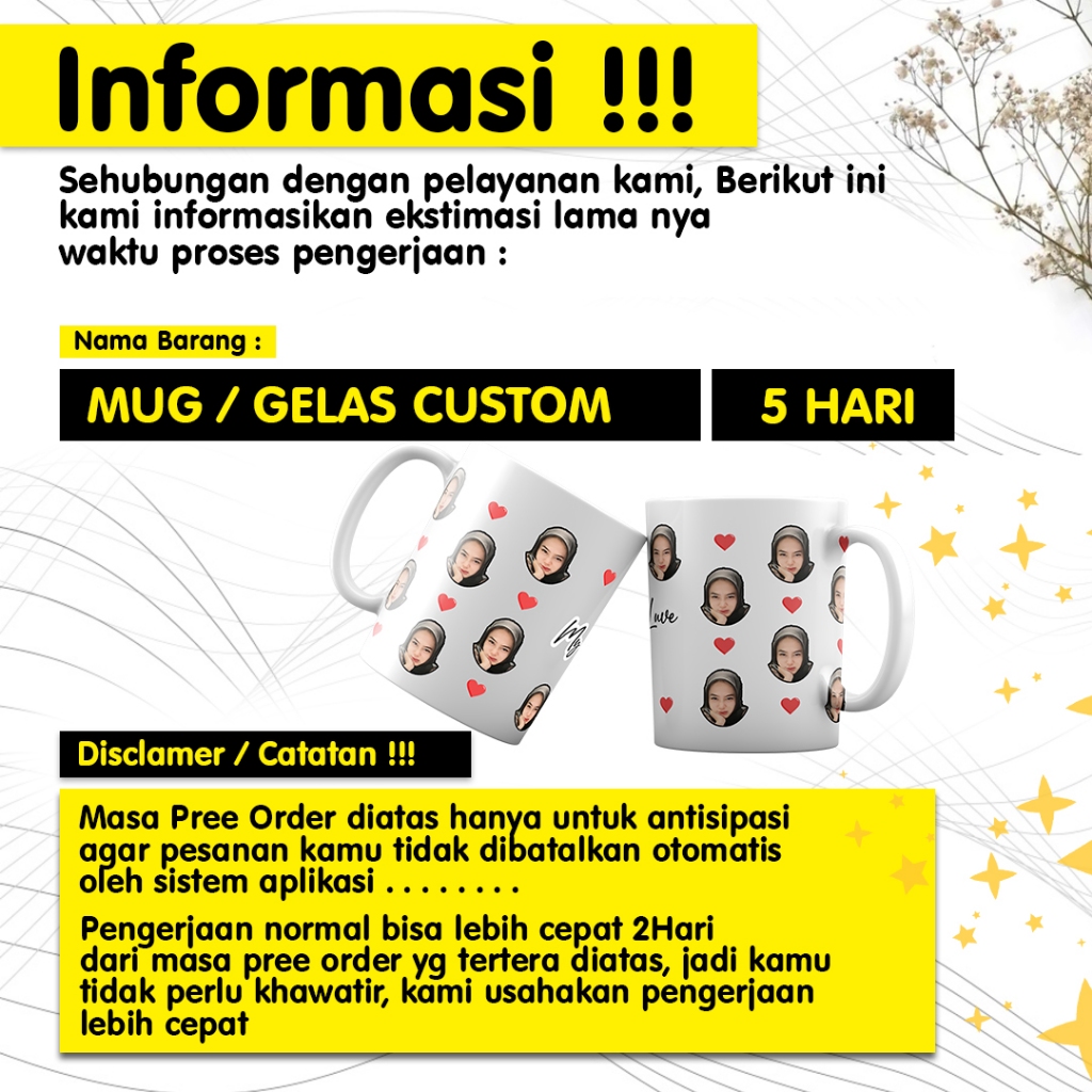 NEW PRODUCT IDUL FITRI 2026 MUG LEBARAN IDUL FITRI HADIAH KADO / HAMPERS MUG KERAMIK GELAS CUSTOM