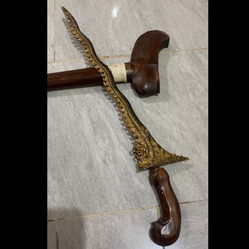 keris dhapur Nogo Liong kinatah luk 9