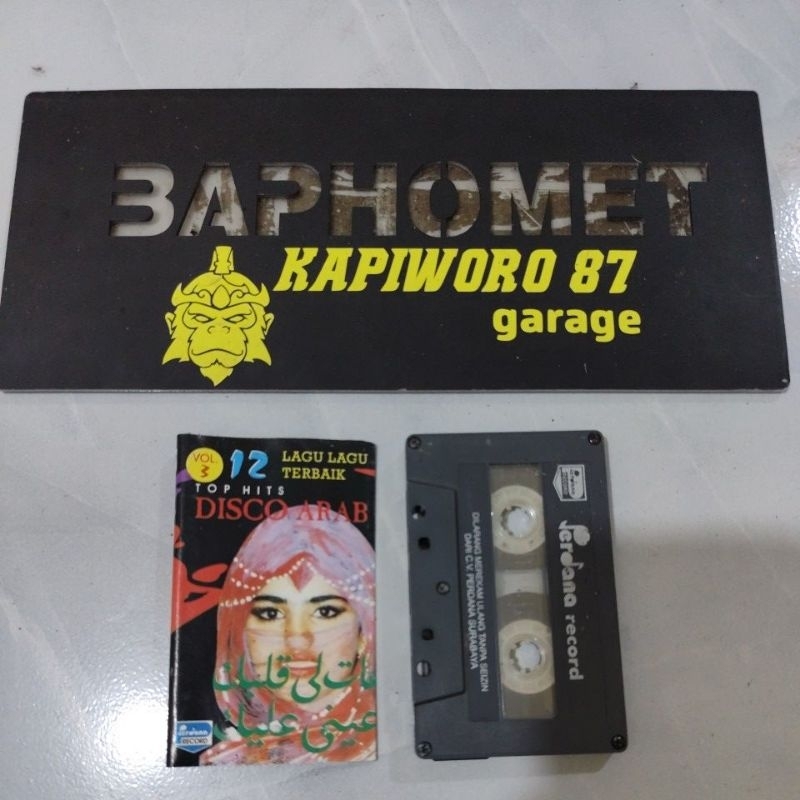 kaset pita 12 TOP HITS DISCO ARAB
