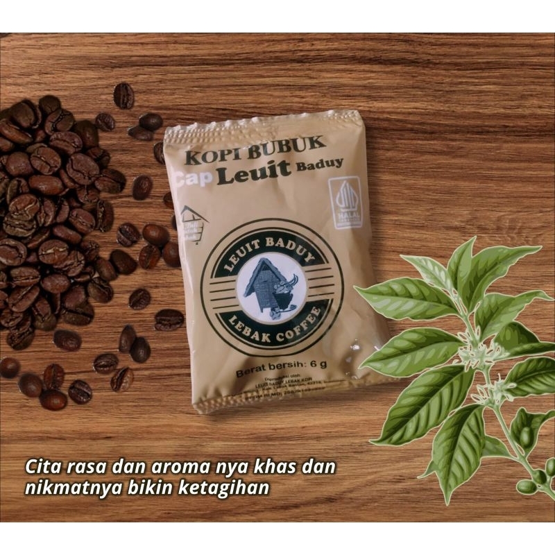 

kopi hitam ni'mat Cap Leuit Baduy