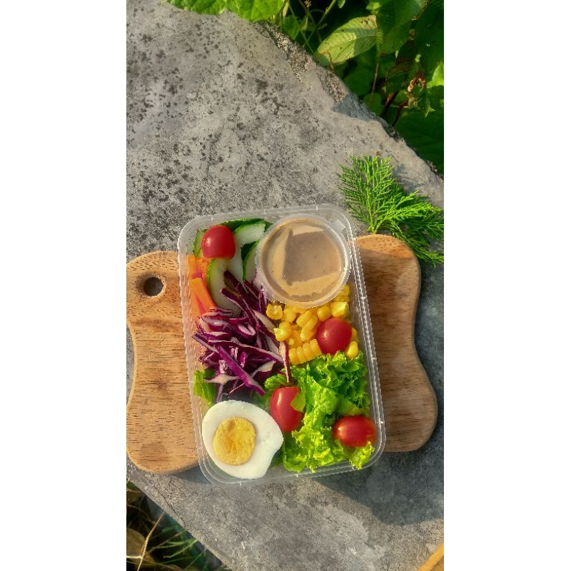 

Savora Egg Salad | Salad Sayur Enak (500ml) | dressing wijen sangrai
