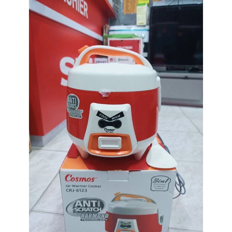 RICE COOKER COSMOS CRJ-6123 magic jar magic warmer plus penanak nasi pemanas nasi magic com