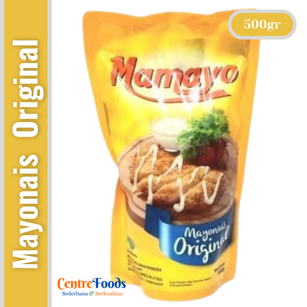 

Mayo Mayonaise Mayonnaise - Mayonais MAMAYO | 500gr [ Harga Per BKS ]