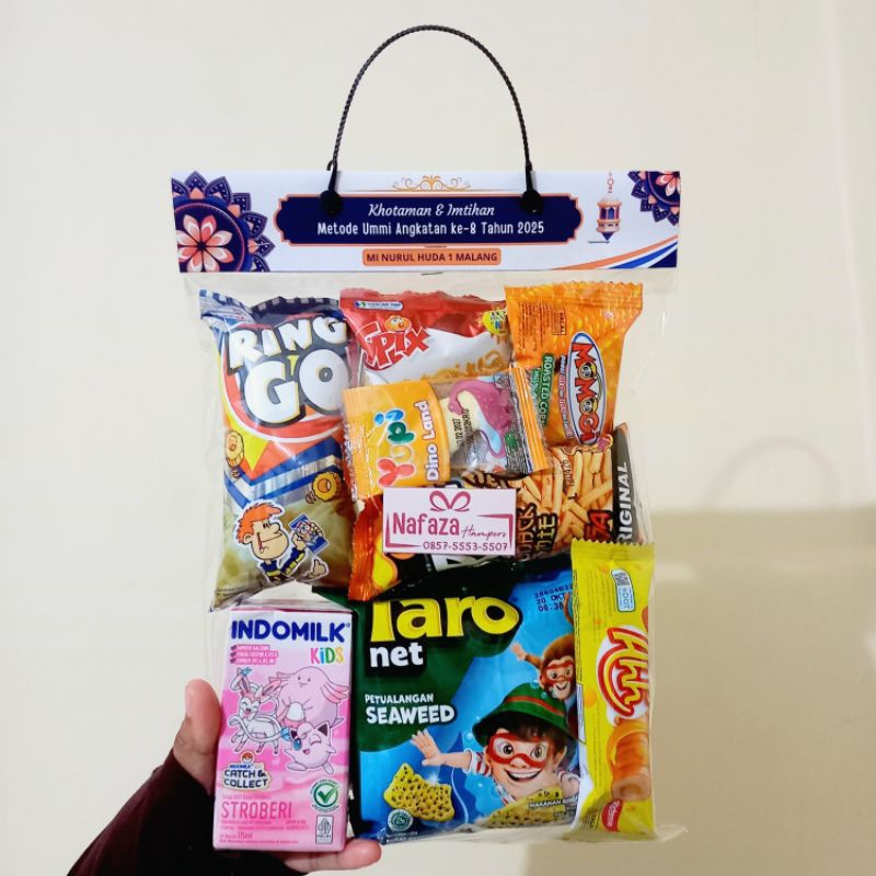 

Hampers Snack 10.000 | Hampers Snack Ulang Tahun | Souvenir Snack | Hampers Lebaran | Snack Ulang Tahun | Souvenir Tasyakuran | Snack Agustusan | Hampers Snack Murah | Hampers Snack