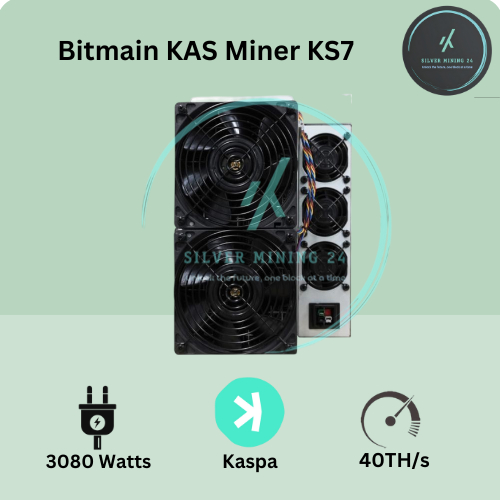 Bitmain Antminer KAS KS7 40TH 3080W KAS Kaspa Asic Miner Kripto Mining kHeavyHash