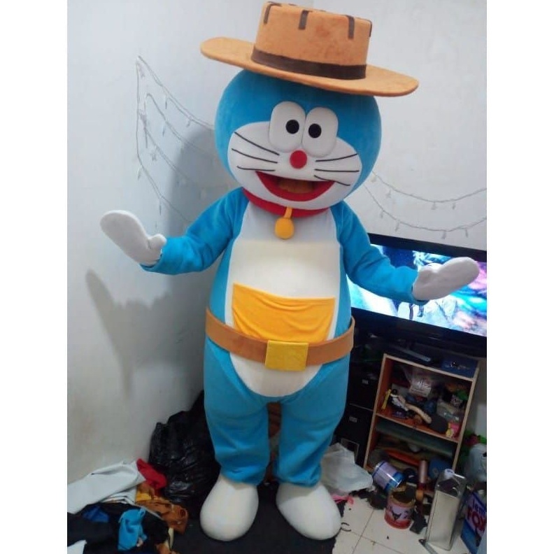 KODE Y94D Kostum Badut Doraemon Ukuran LXXL AnakDewasa