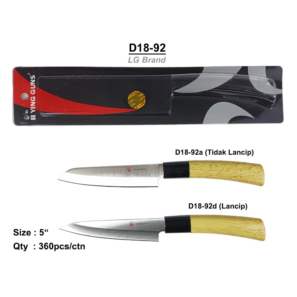 Pisau Ying Guns Original Pisau Dapur Super Tajam Pisau Daging