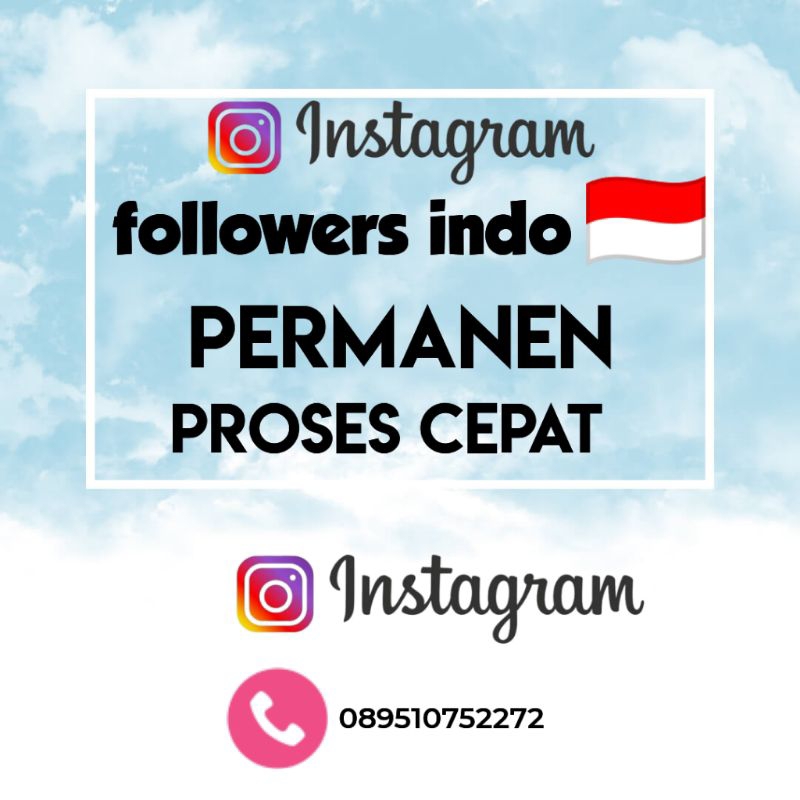 follow ig indonesia aktif | folowers ig indo permanen