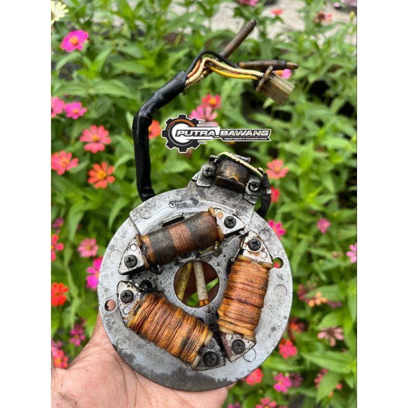 Spul Spol Sepol Sepul 1 set Yamaha Alfa Sigma Champ Original Copotan